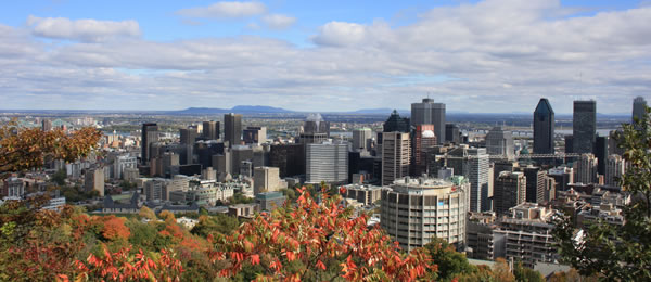 モントリオール市街